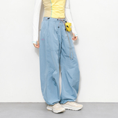 Epicsocotra冬季 男女 徒步登山长裤 山系户外加绒加厚伞兵裤 休闲裤