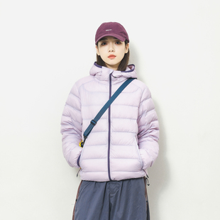 Epicsocotra冬季 户外轻量90白鸭绒排骨羽绒服男女保暖羽绒衣外套