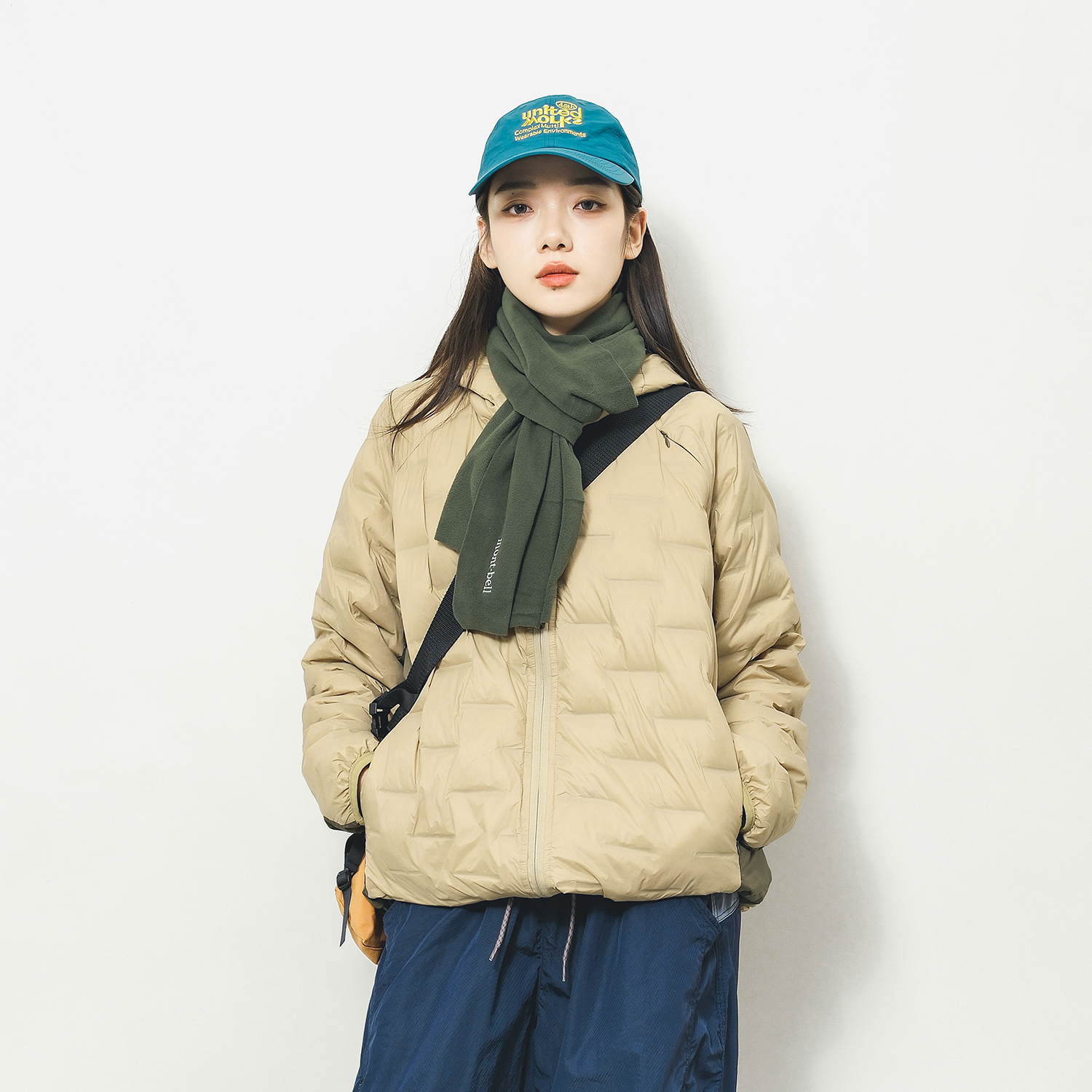 epicsocotra户外撞色羽绒服男女