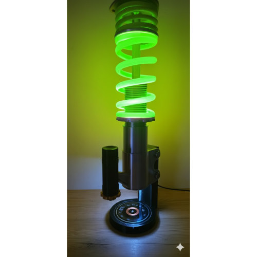 绞牙减震器避震台灯手机充电器