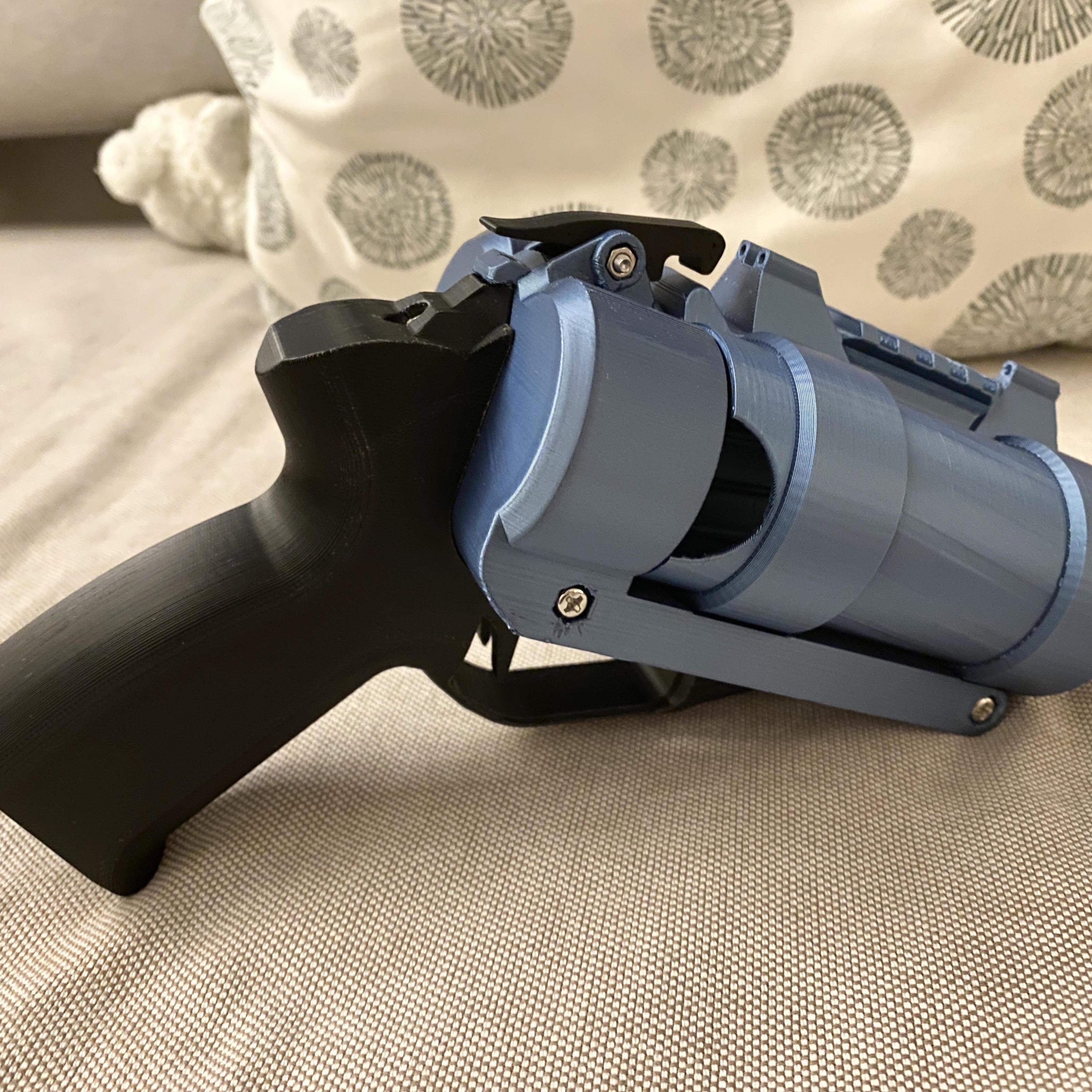 M416AR15榴弹枪scar3D打印玩具