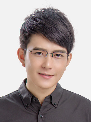 新款纯钛眼镜框商务男款眼镜架超轻半框光学配镜镜框（8961半框）