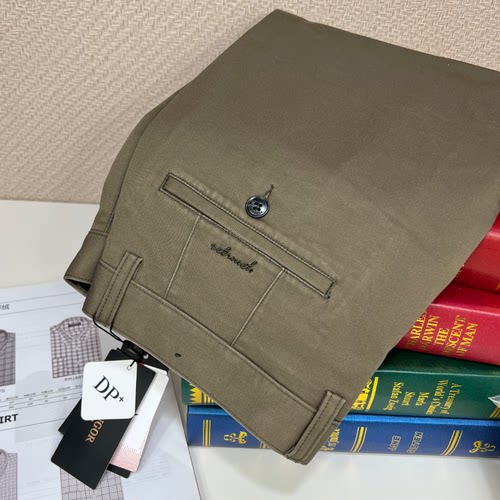 雅戈尔免烫男士直筒休闲裤秋冬