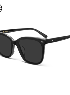 木九十专柜正品MJ12SN1535方框飘面太阳镜时尚黑框墨镜潮流造型