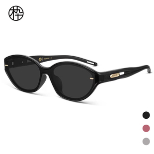 木九十MJ12SN1586运动太阳镜轻便窄框猫眼机能户外墨镜男女造型