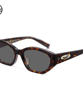 木九十专柜正品MJ12SN1581时尚猫眼多边形太阳镜酷girl修饰脸型