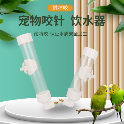 中大鹦鹉撞针饮水器安全可靠