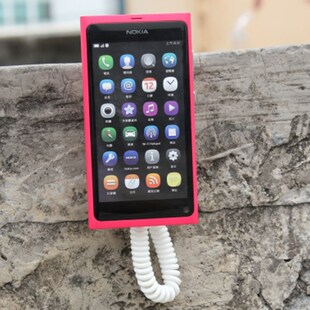 手机拉线盒遥控器拉线链手机模型防盗链展示架 手机拉线防盗绳链