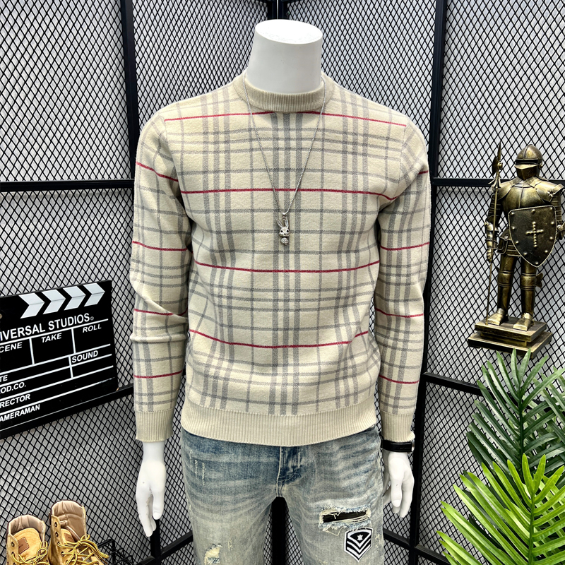 网红同款毛衣男潮流百搭美式复古