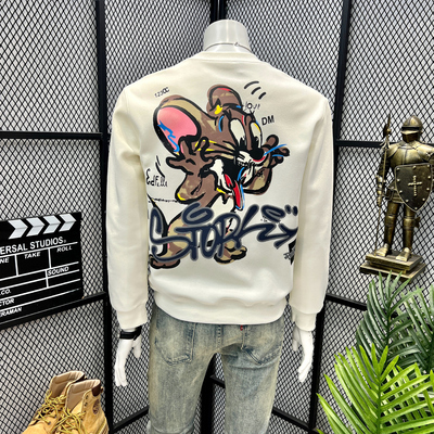 网红同款卫衣男潮流百搭美式复古