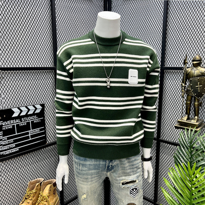 网红同款毛衣男潮流百搭美式复古