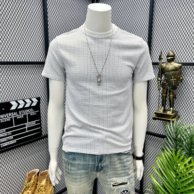 网红同款短袖T恤男潮流美式复古