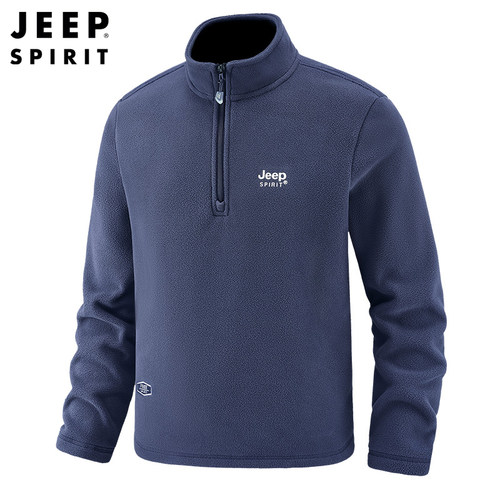 JEEPSPIRIT直筒开衫休闲