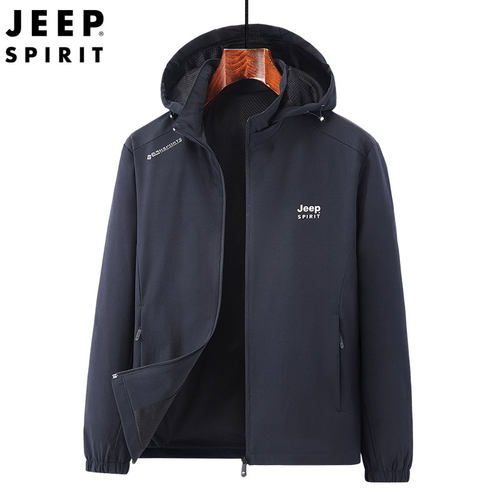 JEEPSPIRIT外套直筒夹克