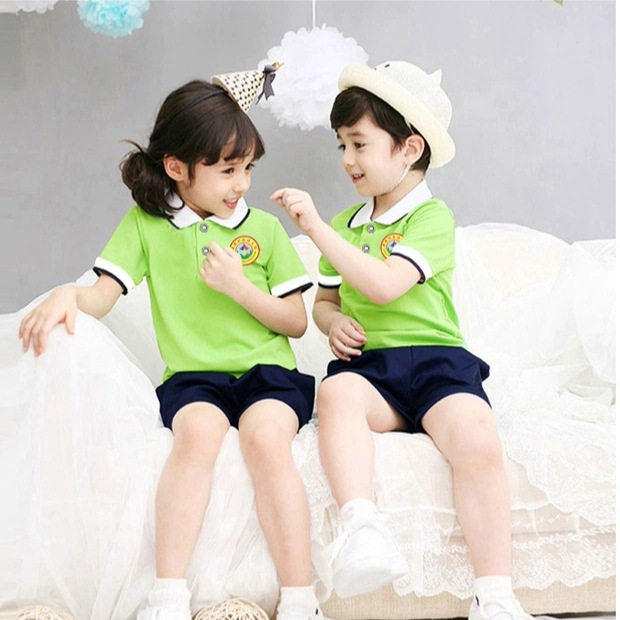 夏季短袖短裙幼儿园小学生校服