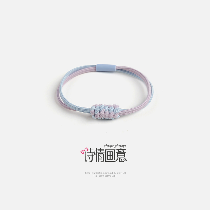 橡皮筋发绳高颜值韩国头饰品