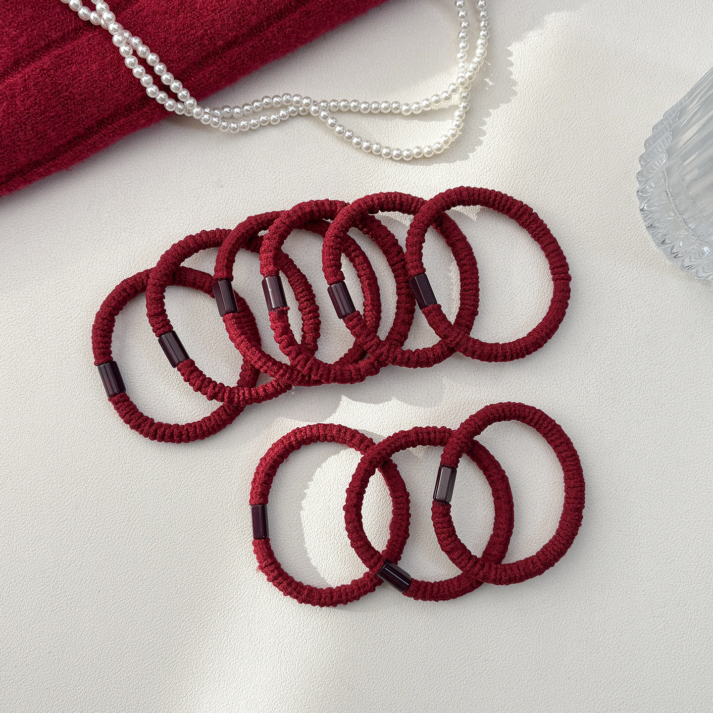 2026过年本命年大红色头绳手链橡皮筋发圈女童扎头发绳马头饰发饰,饰品/流行首饰/时尚饰品新,发饰,淘宝优惠券,粉丝福利购,淘宝优惠卷