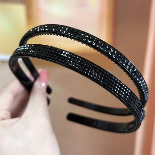 诗情画意《水钻带齿发箍》