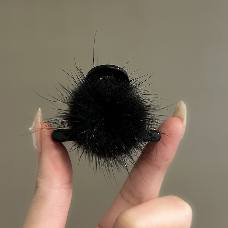 诗情画意水貂毛小抓夹