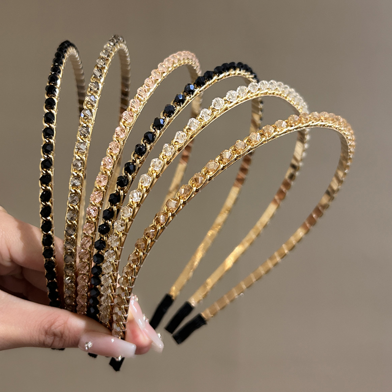 诗情画意细款仿水晶发箍