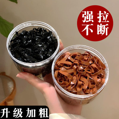 头绳小橡皮筋发圈女扎头发绳皮套头饰一次性儿童不伤发弹性好胶圈