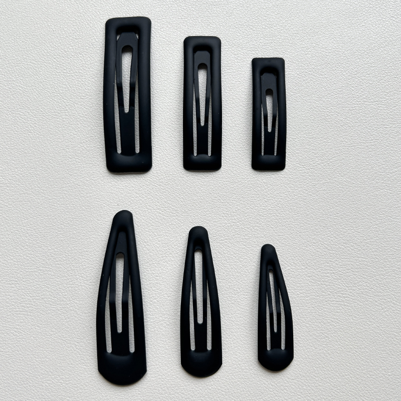 诗情画意哑光黑色边夹