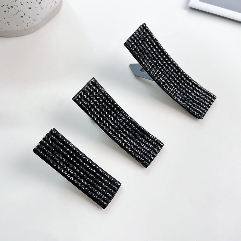 碎发夹子头饰头发卡子女后脑勺侧边夹前额刘海bb一字固定黑色水钻,饰品/流行首饰/时尚饰品新,发饰,淘宝优惠券,粉丝福利购,淘宝优惠卷