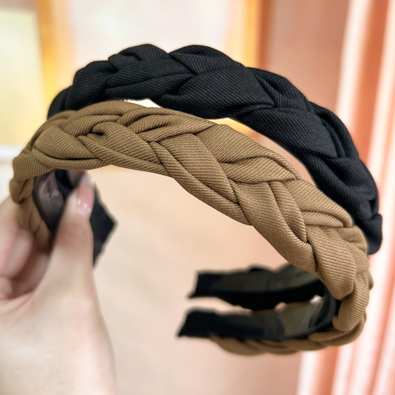 诗情画意布艺麻花发箍