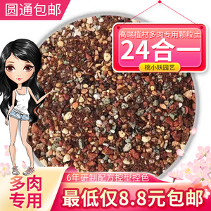 多肉专用营养土黄金软麦饭石