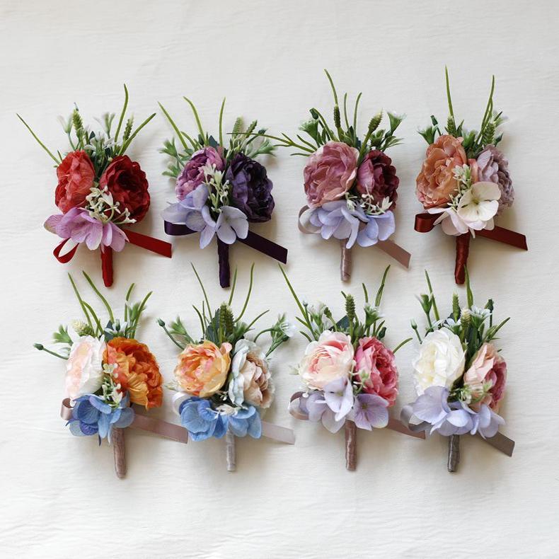 嘉宾贵宾毕业复古装饰花