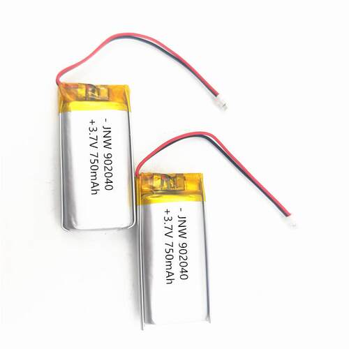 聚合物锂电池902040 750mAh 3.7V监听耳机智能口罩香薰机充电电池
