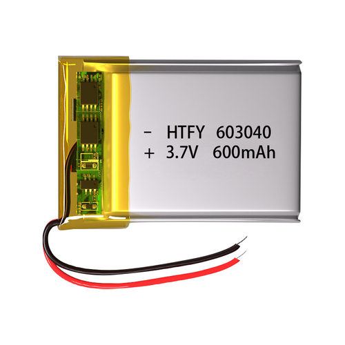 603040聚合物锂电池600mah电子产品电池保温壶美容仪3.7V充电电池