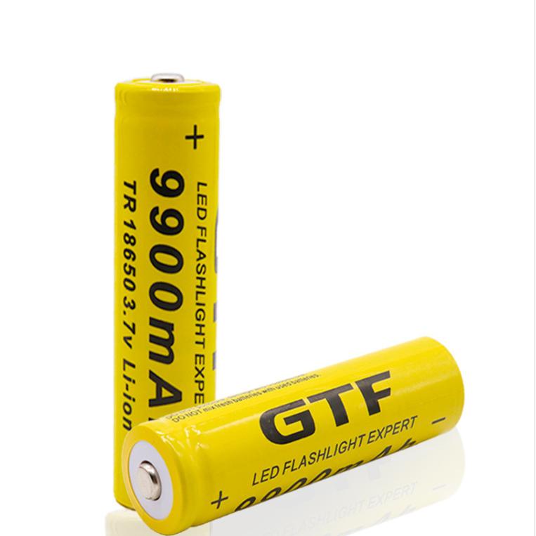 跨境电商18650锂电池9900毫安3.7V风扇手电筒电子烟理发器锂电