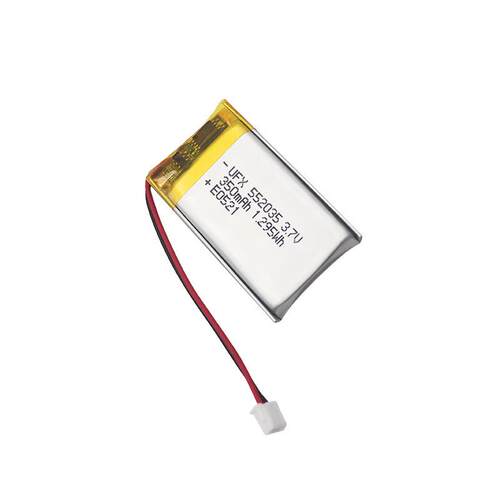 552035 3.7V 350mAh 小音箱锂电池USB风扇电池蓝牙鼠标电池