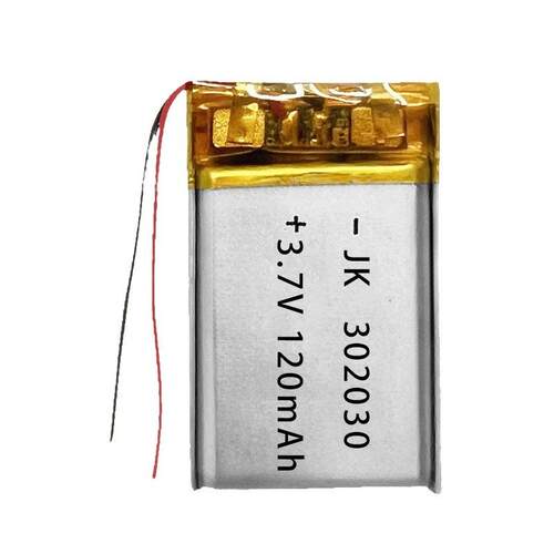 锂电池302030聚合物锂电池120mAh智能手表玩具3.7V充电电池