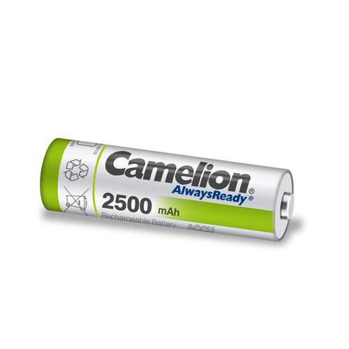 Camelion飞狮镍氢5号玩具电池AA2500毫安时1.2V低自放充电可充电
