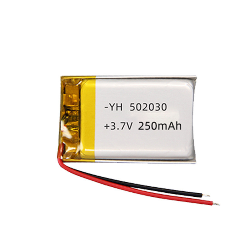 全新A品502030锂电池 250mah蓝牙耳机无线音箱502030聚合物锂电池