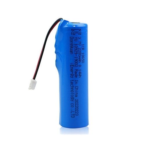 KC认证18650锂电池2000mAh/1200mAh/1800mah露营灯台灯3.7V锂电池