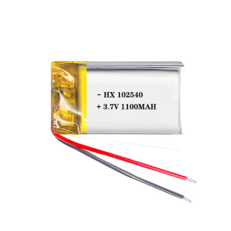 聚合物软包锂电池102540 1100mAh VR眼镜手机802540常温电池