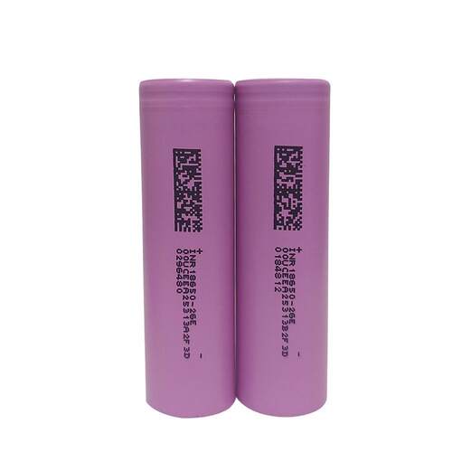 DMEGC东磁26E18650锂电池2600mAh5C放电户外储能电动车