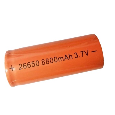 ICR 26650 8800MAH 3.7V锂电池T6强光手电筒扩音器唱戏机充电电池
