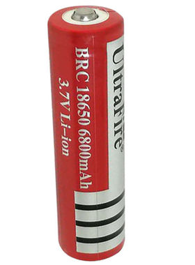 3.7V电池组大容量 18650可充电6800mAh毫安 手电筒头灯专用锂电池
