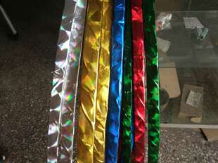 吴桥铁机杂技魔术服装道具呼啦圈单粗竹子晃圈彩虹镭射圈体操转圈