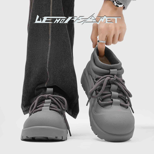 日本OFFCAT上野行星冬季低帮雪地靴男女款加绒保暖厚底棉鞋时尚百