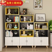 北欧简易落地书架儿童小型卧室书柜简约学生家用经济型客厅置物架