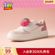 厚底休闲鞋 板鞋 女2025年冬季 新款 迪士尼系列 热风草莓熊小白鞋
