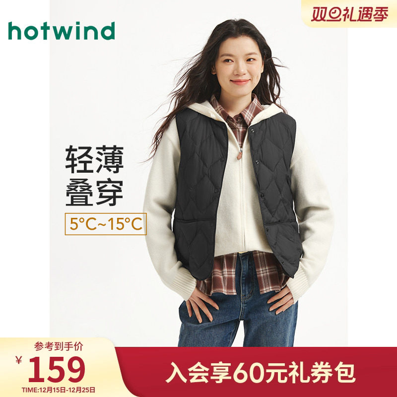 2025年冬季新款女士轻薄羽绒背心