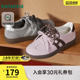 休闲慢跑平底鞋 热风麻薯德训鞋 新款 2026年春季 子H14W26112 女鞋