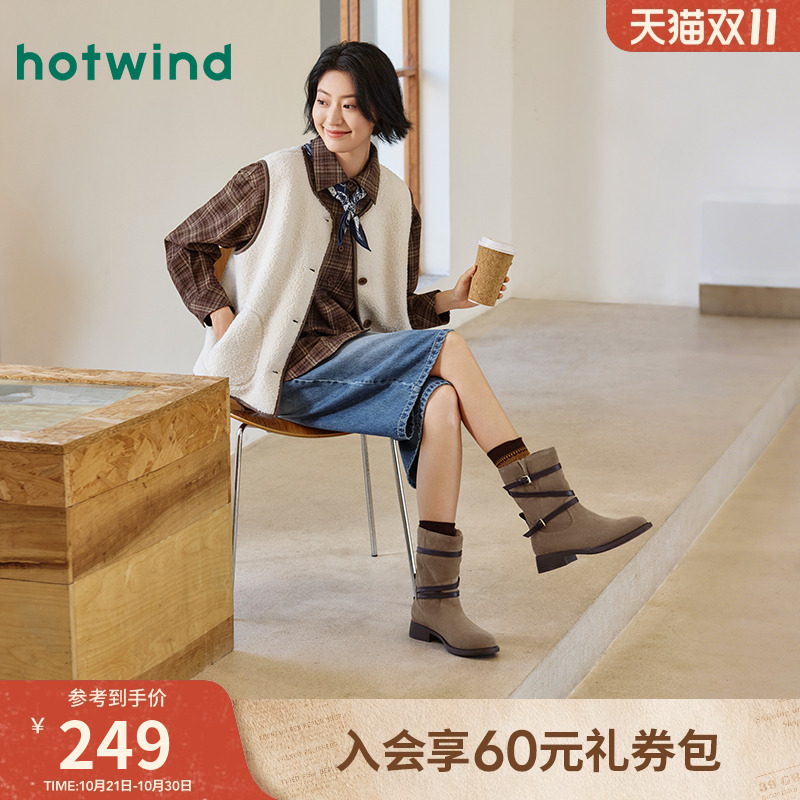 25年冬季新款女士时尚休闲靴