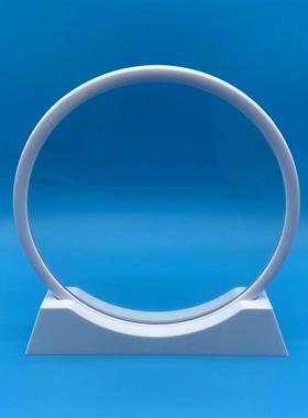 工厂直销流沙画全套配件装饰沙漏玻璃工艺品7寸-12寸胶圈底座